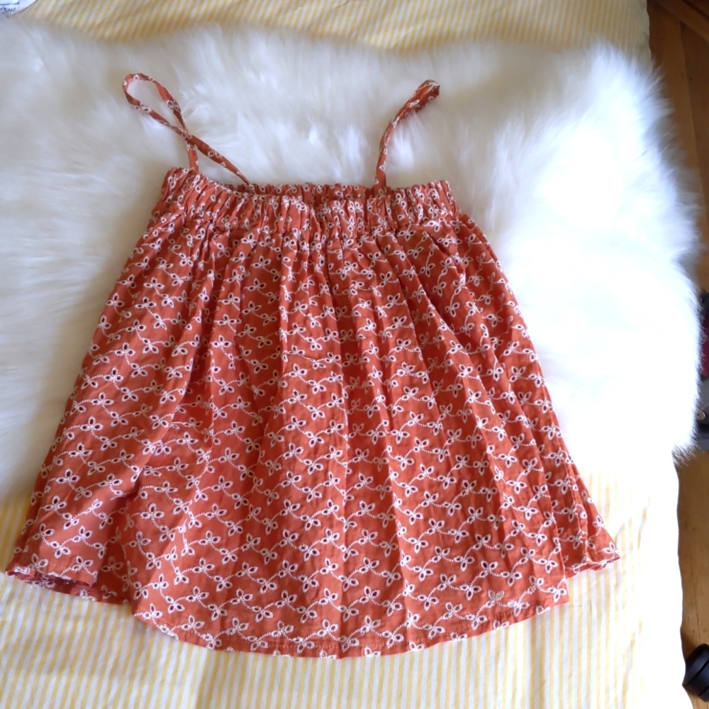 Maternity Embroidered tank top made in Italy